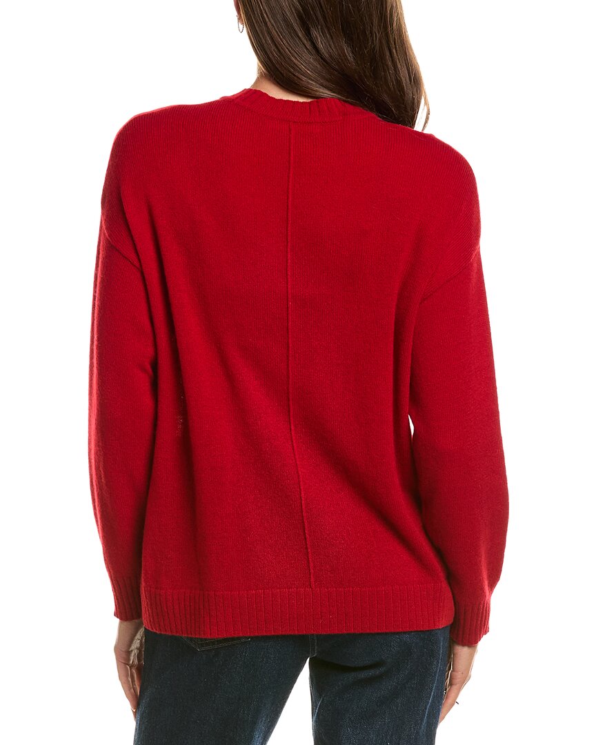Hannah Rose Hannah Rose Basic Crewneck 100% Cashmere Sweater