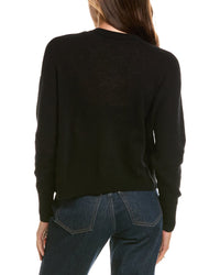 Hannah Rose Hannah Rose Drop Shoulder 100% Cashmere Cardigan