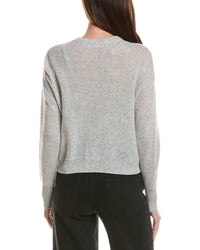 Hannah Rose Hannah Rose Drop-Shoulder 100% Cashmere Cardigan