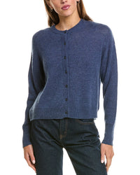 Hannah Rose Hannah Rose Drop Shoulder 100% Cashmere Cardigan