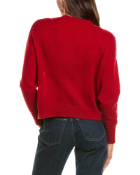 Hannah Rose Hannah Rose Drop Shoulder 100% Cashmere Cardigan