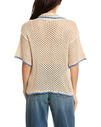 LUXE ALWAYS Luxe Always Open Knit Shirt