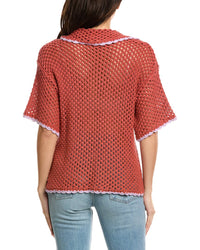 LUXE ALWAYS Luxe Always Open Knit Shirt