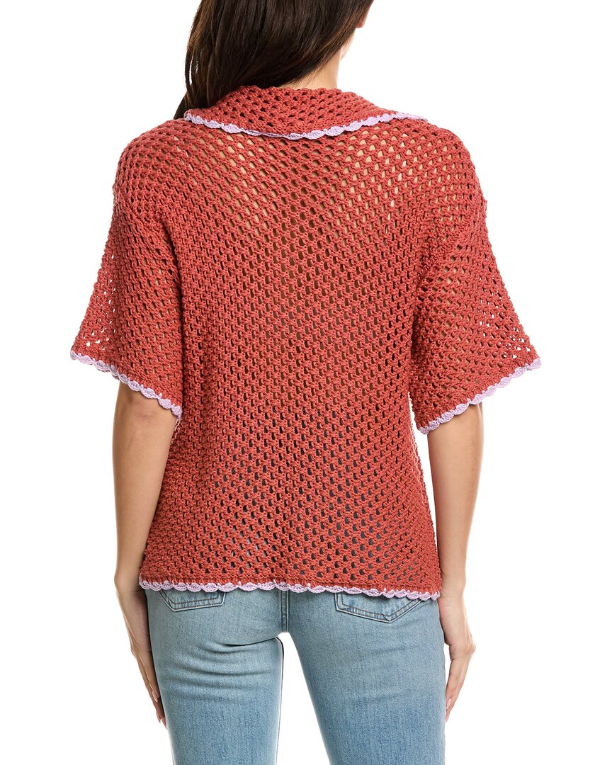 LUXE ALWAYS Luxe Always Open Knit Shirt