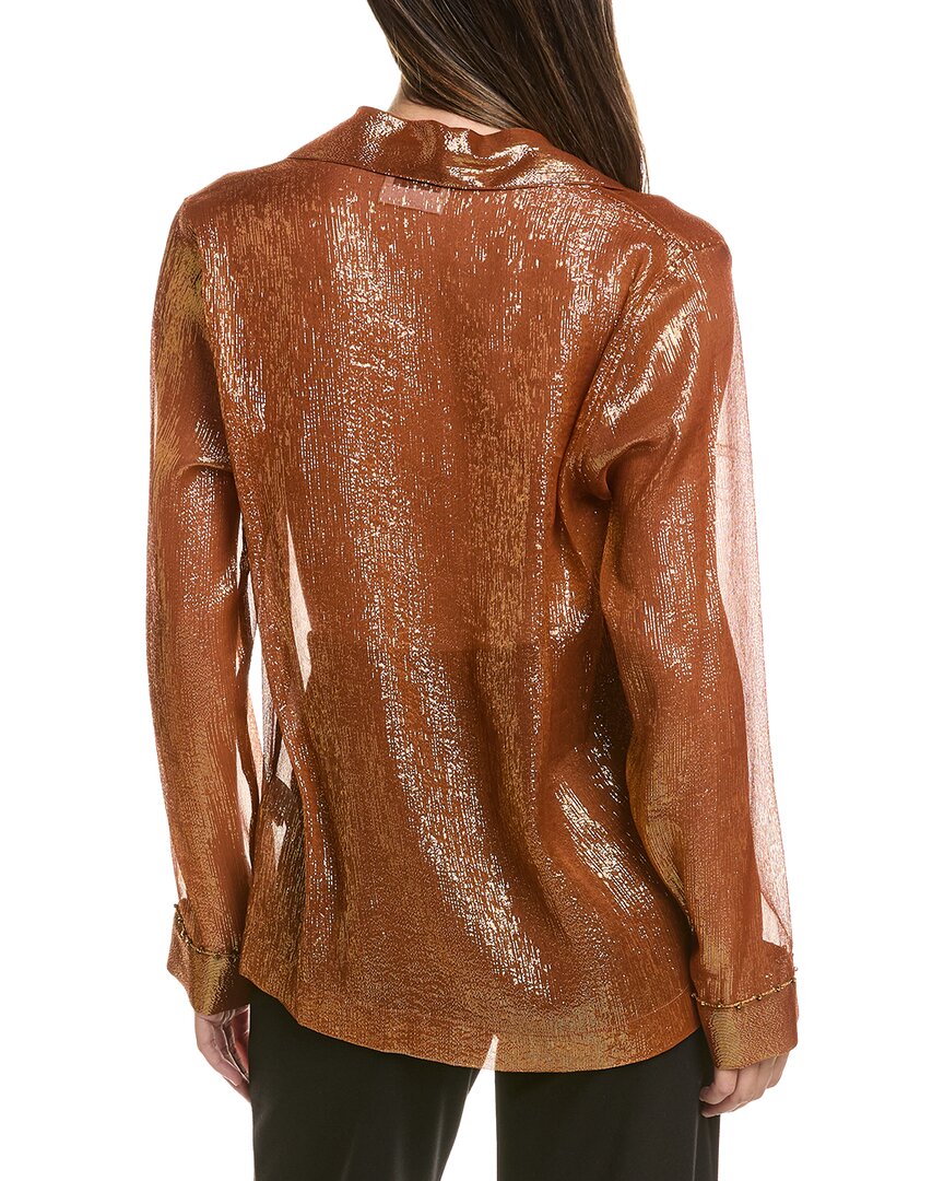 forte_forte Forte_Forte Silk-Blend Blouse
