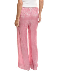 forte_forte Forte_Forte Metallic Silk-Blend Pant