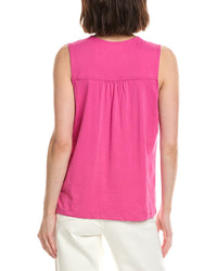 Stella Parker Brighton Ruched Tie Top