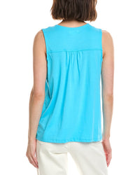 Stella Parker Brighton Ruched Tie Top