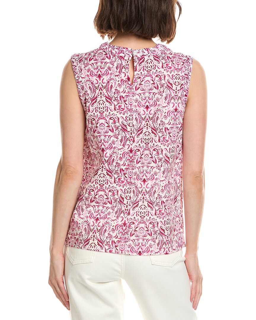 Stella Parker Willa Linen-Blend Top