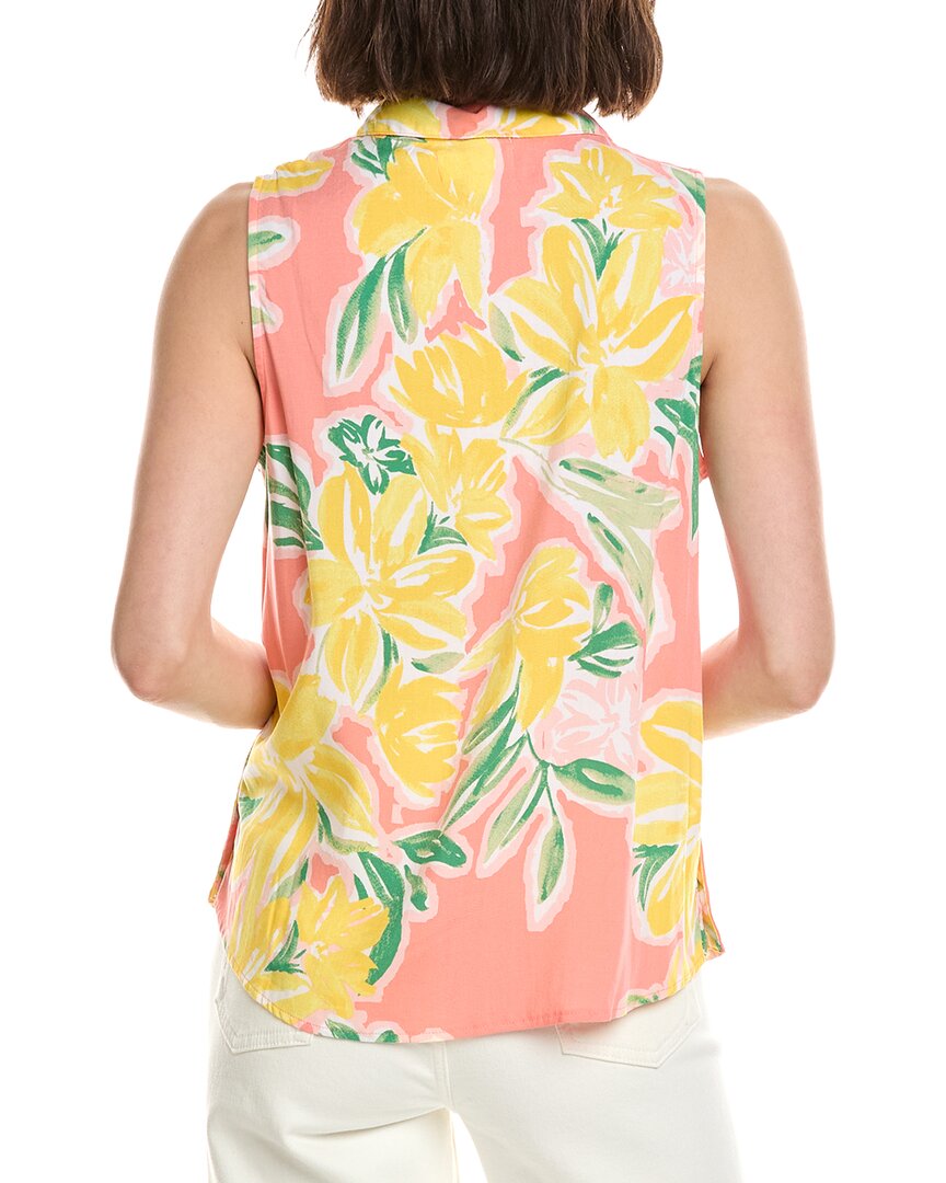 Stella Parker Lydia Printed Collared Shirt