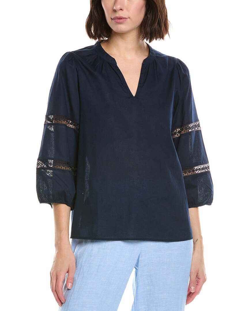Stella Parker Lydia Printed Collared Shirt