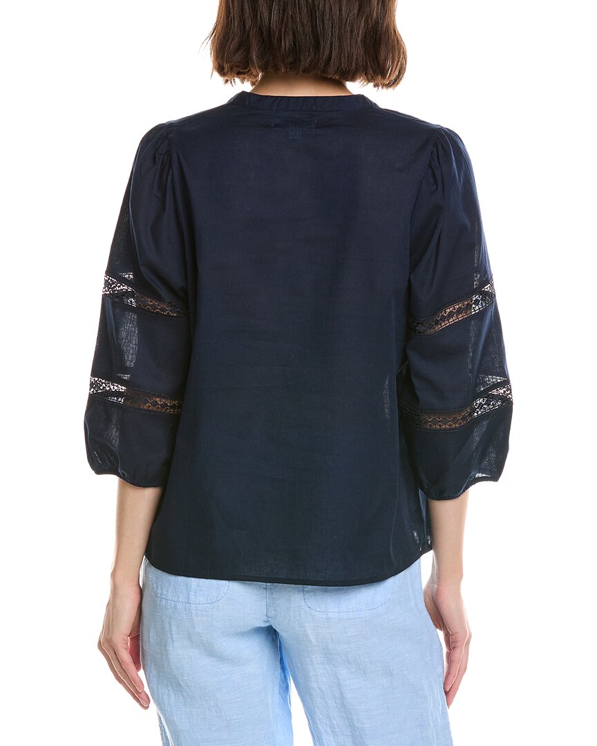 Stella Parker Lydia Printed Collared Shirt