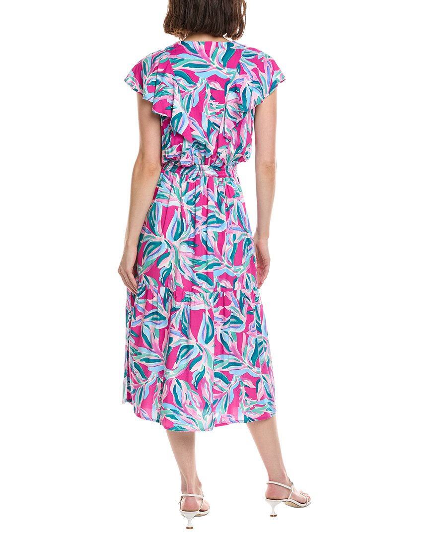 Stella Parker Farraf Ruffle Panel Maxi Dress