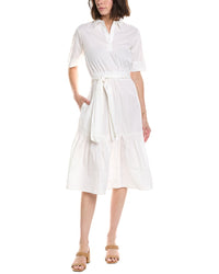 Stella Parker Nicolette Drop Waist Midi Shirtdress