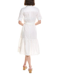 Stella Parker Nicolette Drop Waist Midi Shirtdress