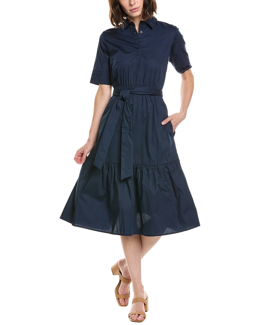 Stella Parker Nicolette Drop Waist Midi Shirtdress