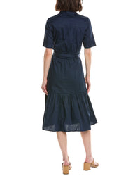 Stella Parker Nicolette Drop Waist Midi Shirtdress