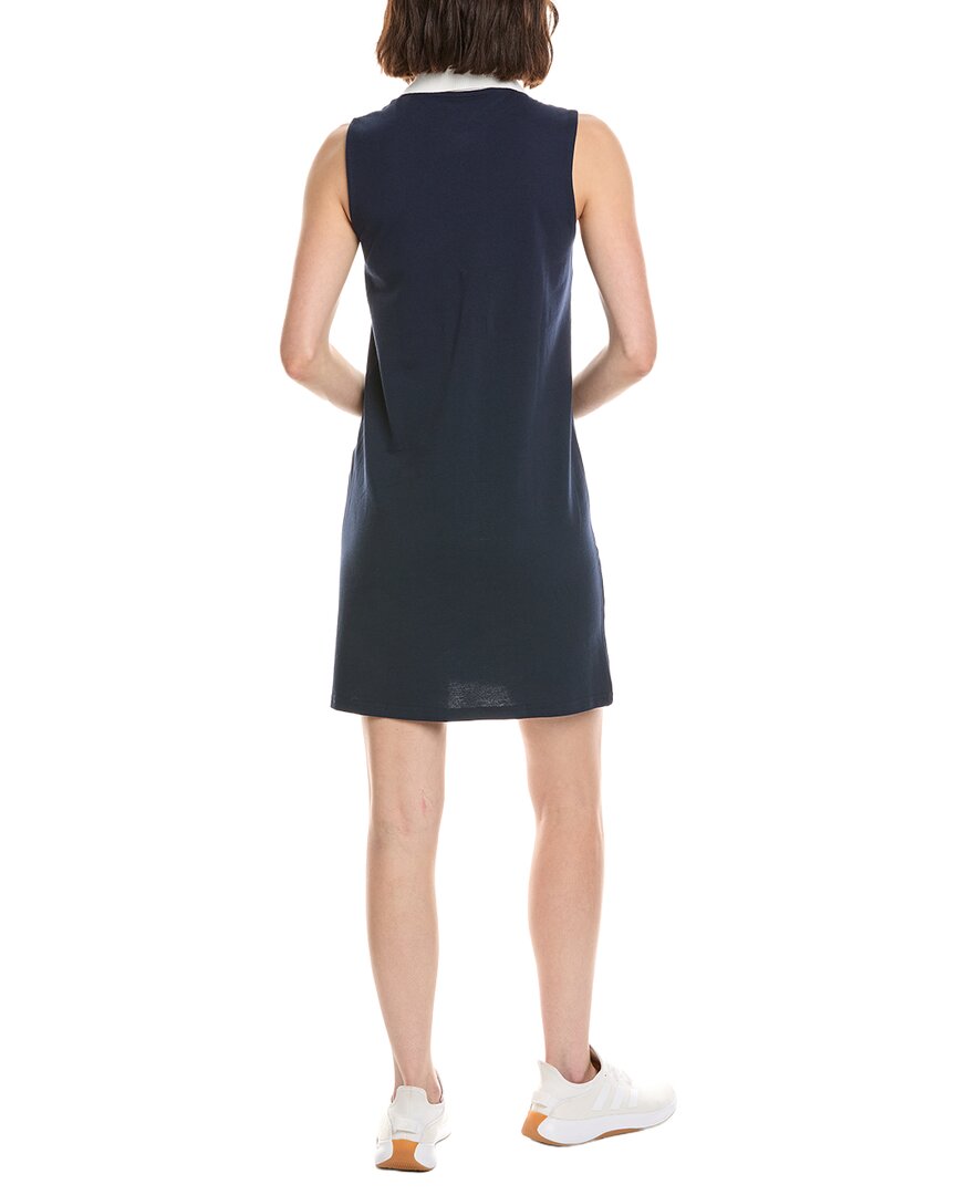 Stella Parker Edie Contrast Collar Polo Shirtdress