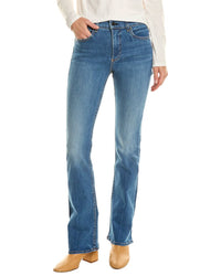 ASKK NY Askk Ny Womens  Ridgemont Low Rise Bootcut Ridgemont Jean, 33, Blue