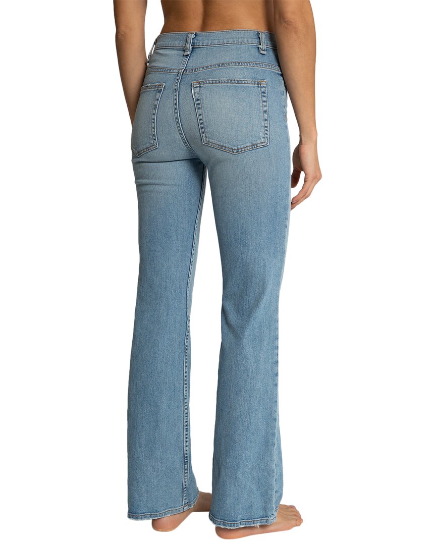 ASKK NY Askk Ny Womens  Water Street High-Rise Kick Straight Jean, 33, Blue