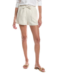 ASKK NY Askk Ny Sunset Khaki Linen-Blend Short