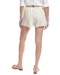 ASKK NY Askk Ny Sunset Khaki Linen-Blend Short