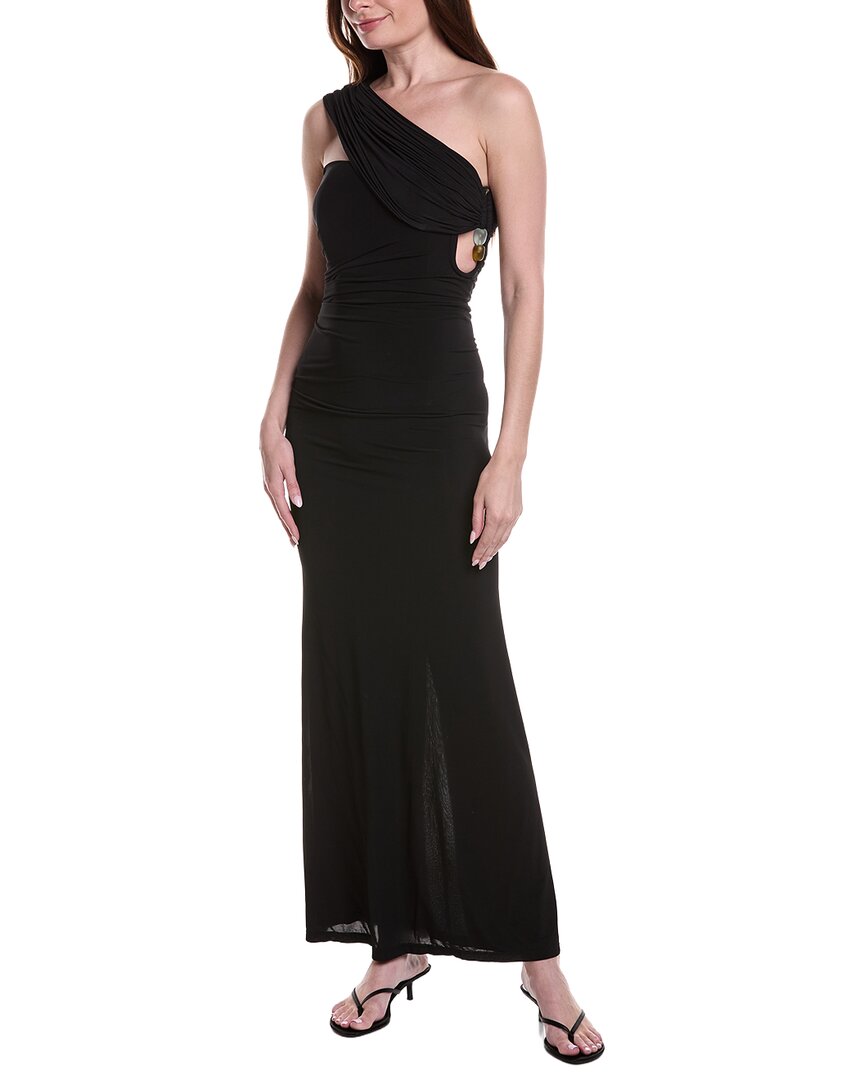 Christopher Esber Christopher Esber Beach Glass Draped Jersey Strapless Dress