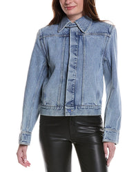 Christopher Esber Christopher Esber Sculptured Corsage Denim Jacket