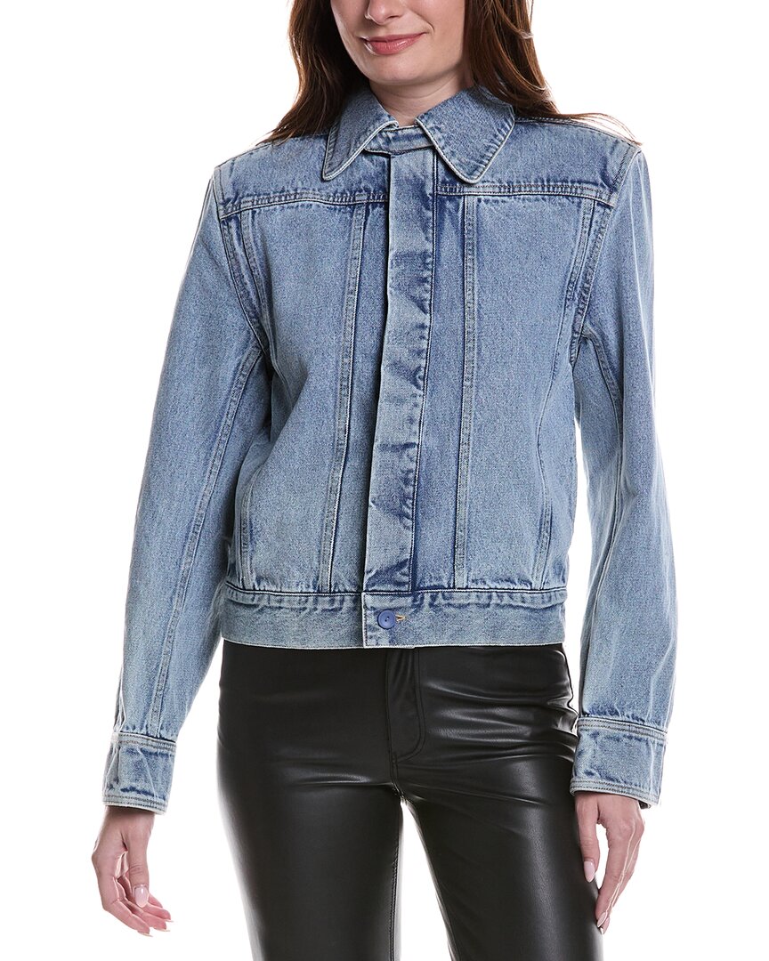Christopher Esber Christopher Esber Sculptured Corsage Denim Jacket