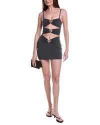 Christopher Esber Christopher Esber Pierced Orbit Mini Dress