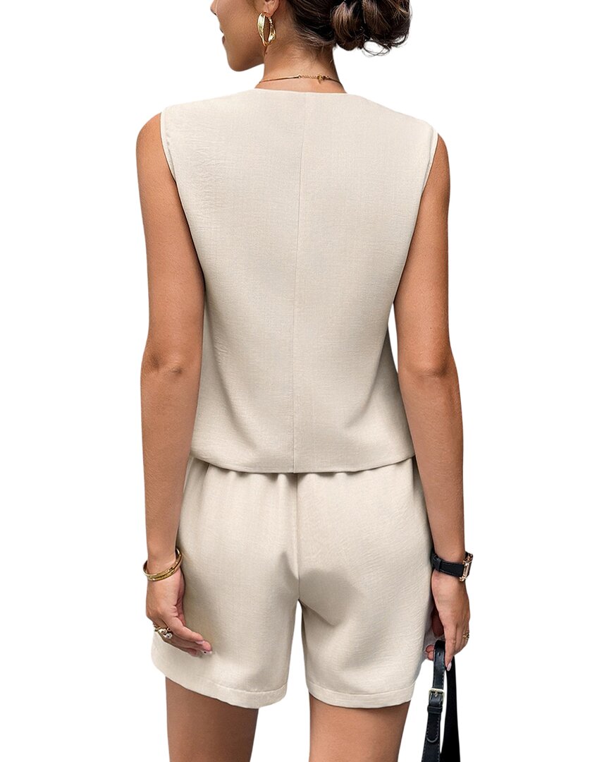 Adelin May 2Pc Top & Short Set