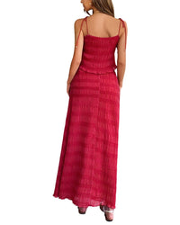 Adelin May 2Pc Top & Skirt Set