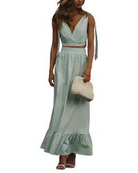 ENJOY PETRA Enjoy Petra 2Pc Top & Skirt Set
