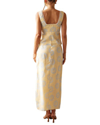 ENJOY PETRA Enjoy Petra 2Pc Top & Skirt Set