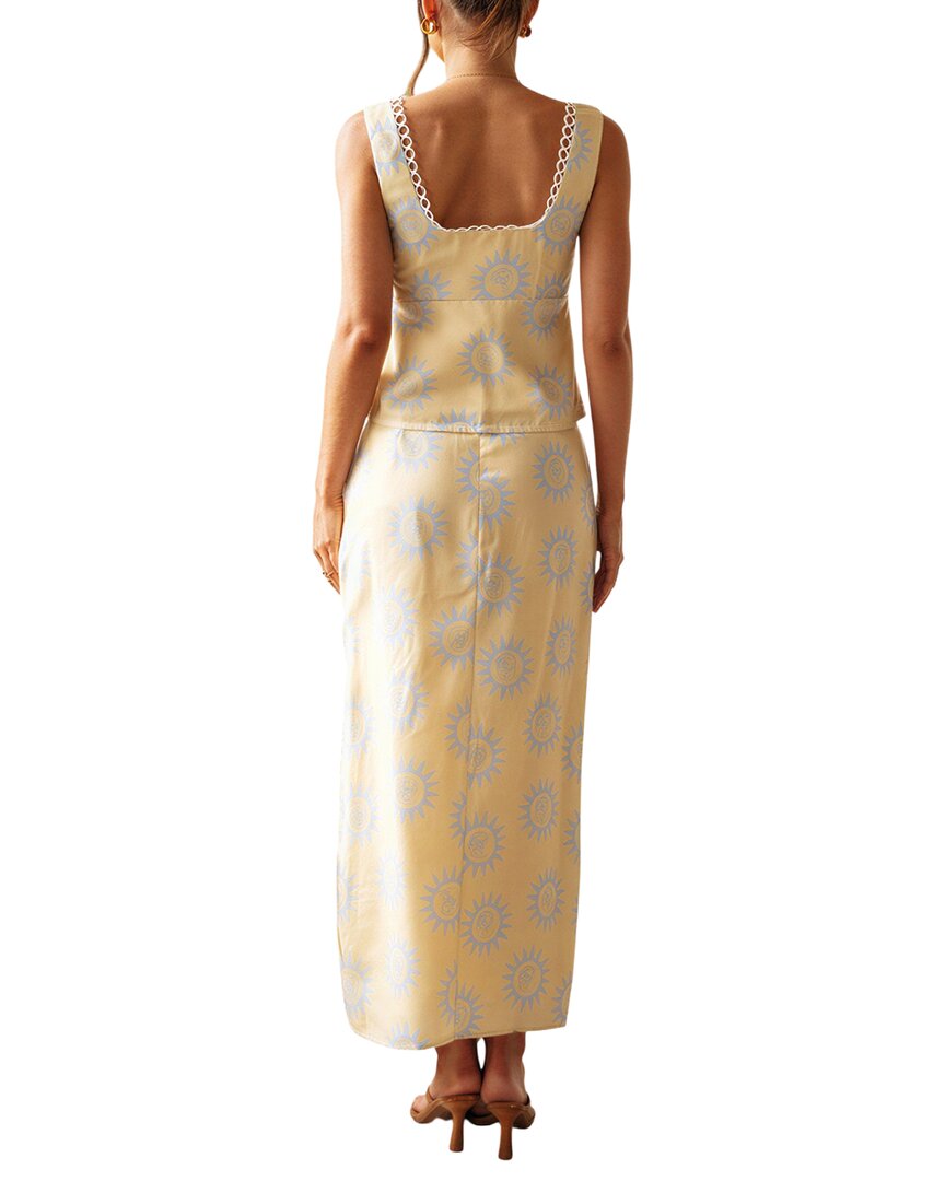ENJOY PETRA Enjoy Petra 2Pc Top & Skirt Set