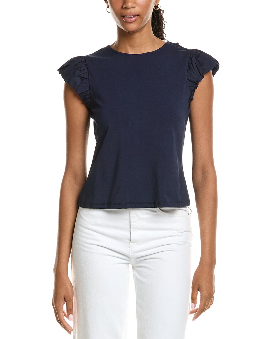 Nanette Nanette Lepore Ruffle Sleeve Top
