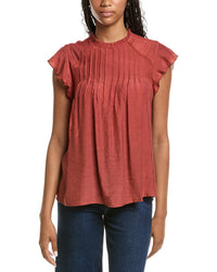 Nanette Nanette Lepore Ruffle Sleeve Blouse