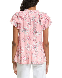 Nanette Nanette Lepore Tiered Sleeve Blouse