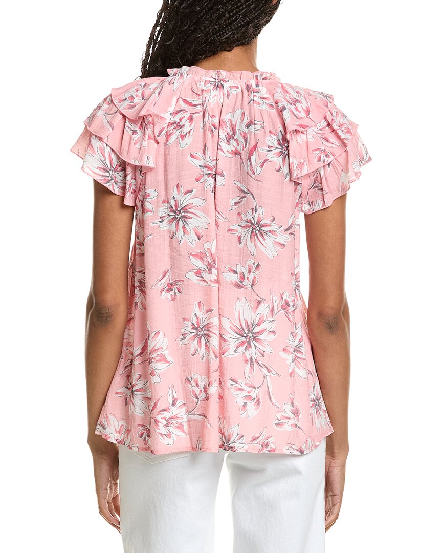 Nanette Nanette Lepore Tiered Sleeve Blouse