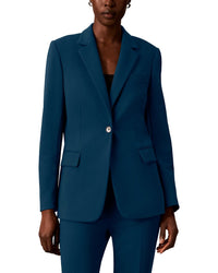 Calvin Klein One Button Notch Collar Jacket