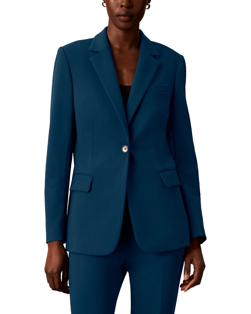 Calvin Klein One Button Notch Collar Jacket
