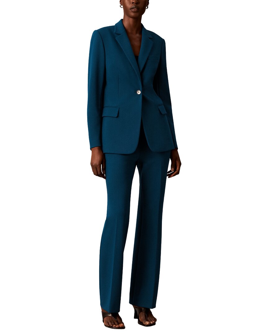 Calvin Klein One Button Notch Collar Jacket