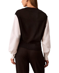 Calvin Klein Poplin Open Side Twofer Perfect Blend