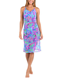 Sunshine 79 Swirltopia Halter Midi Dress