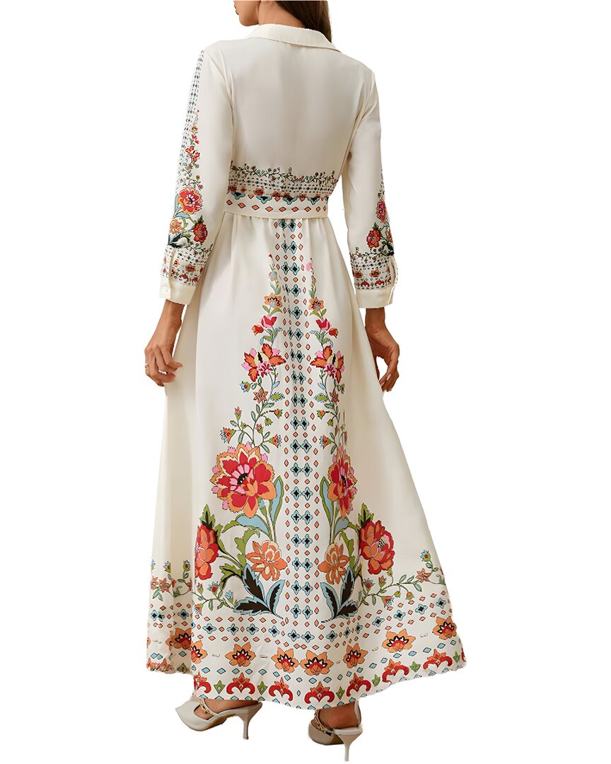 Camila Blanco Maxi Dress