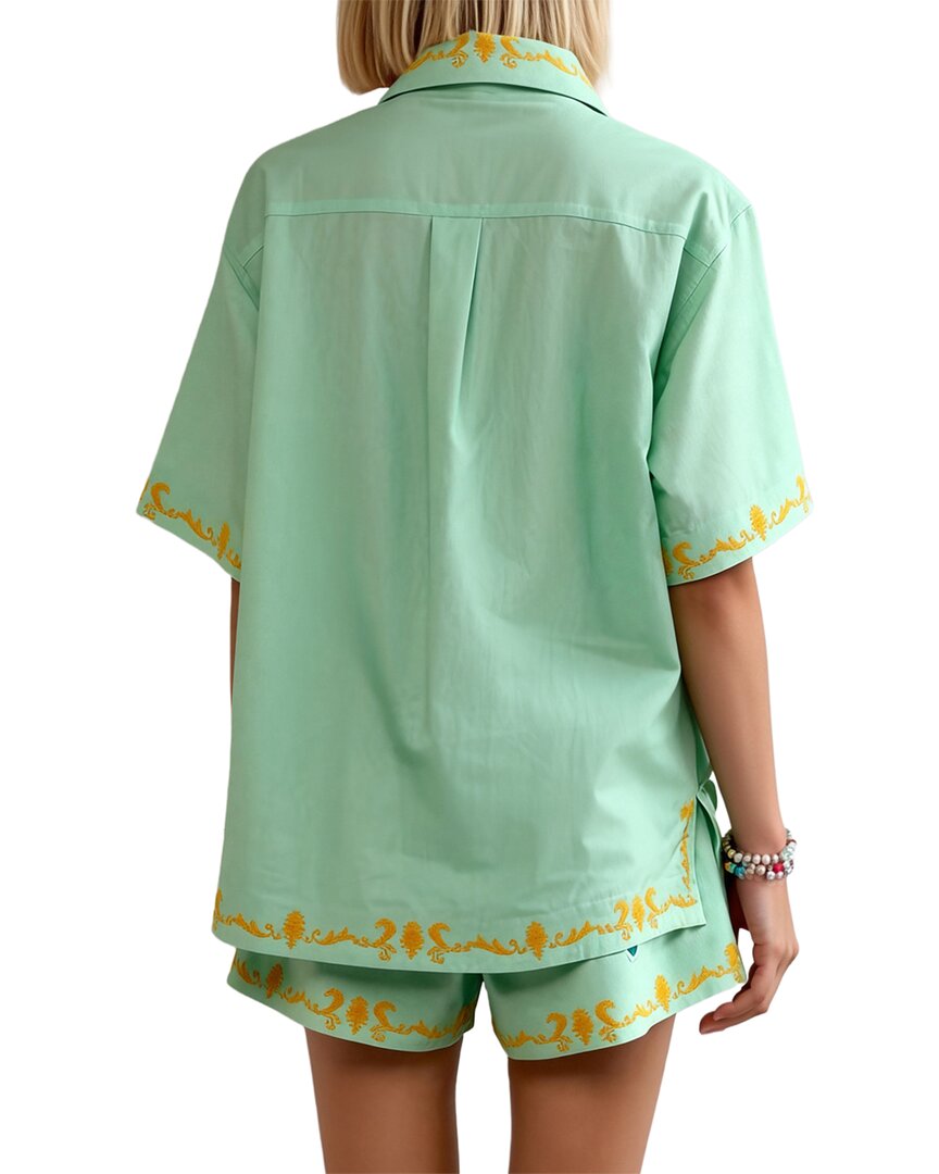Amina Glam Shirt & Short Set