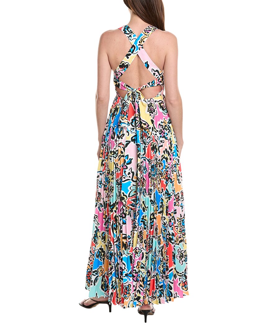 Milly Oria Rainbow Oasis Maxi Dress