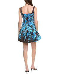 Milly Wylma Flower Fall Mini Dress
