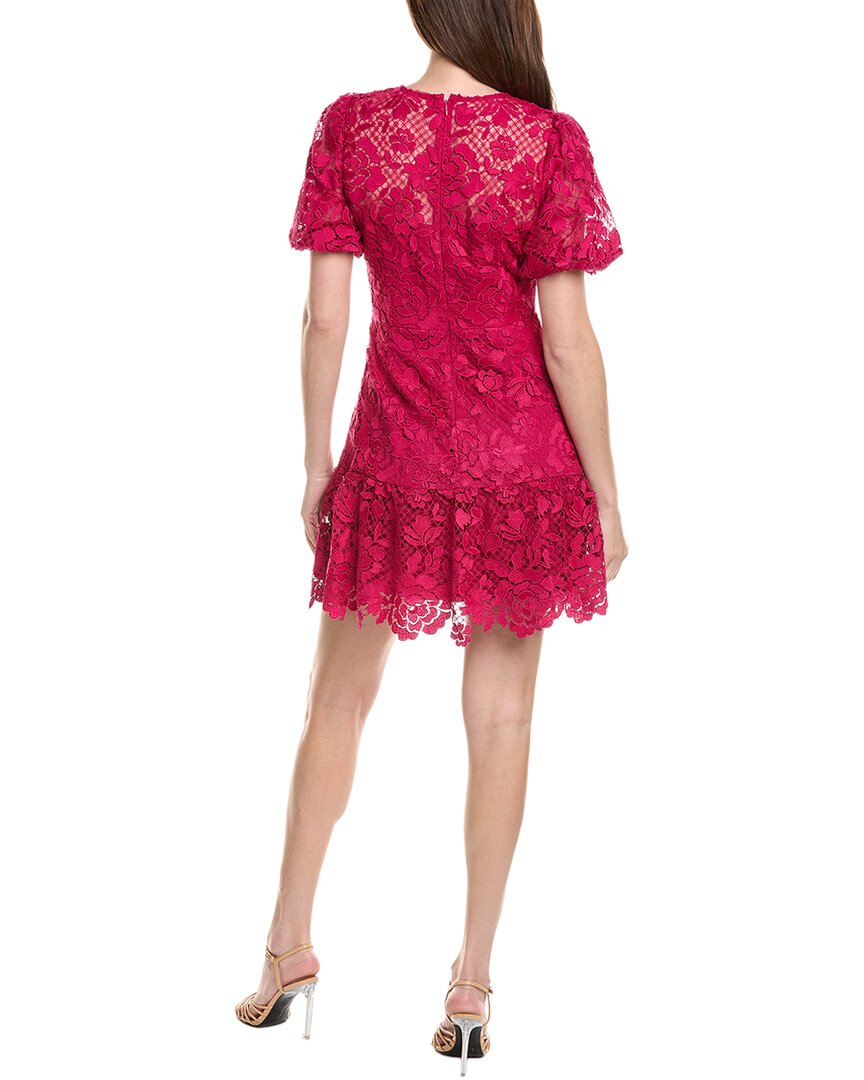 Milly Yasmin Rose Mosaic Mini Dress 0