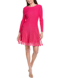 Milly Tabitha Sheer Godet Mini Dress